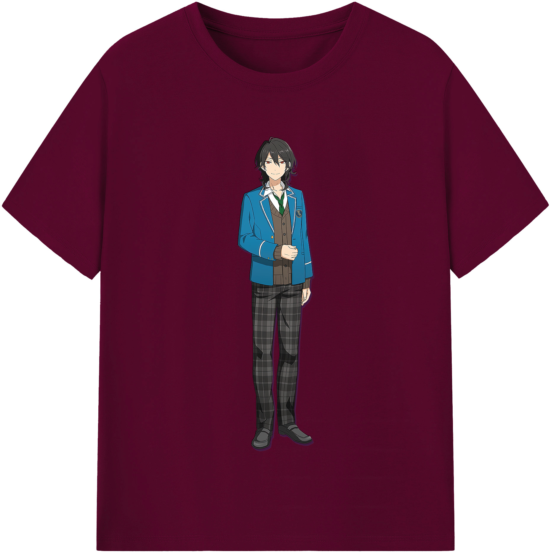（画像用） あんさんぶるスターズ! Ensemble Stars レディースカジュアルプリントTシャツ（綿100％）